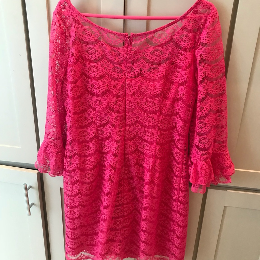 Pink Lace Party Dress!